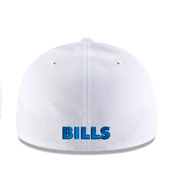 Buffalo Bills New Era Omaha Historic Logo 59FIFTY Fitted Hat - White 🌟NWT🌟 - Picture 2 of 7